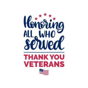 Thank you Veterans